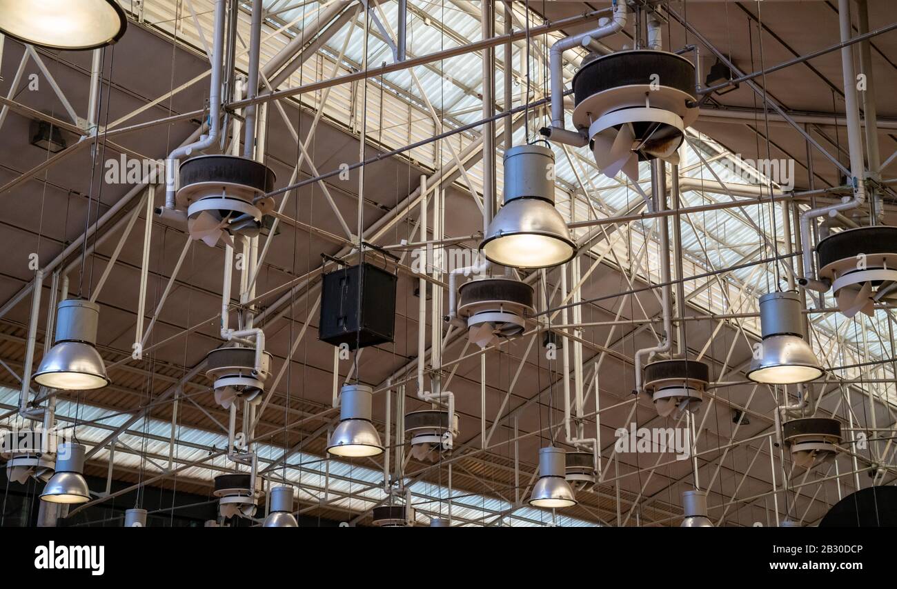 modern industrial lights