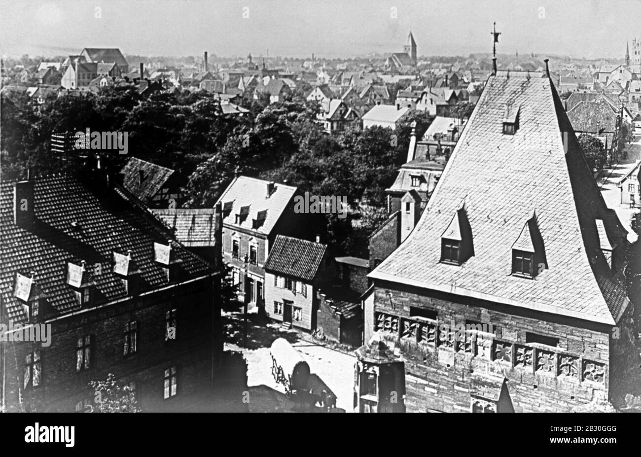 Genau-Soest 1910. Stock Photo