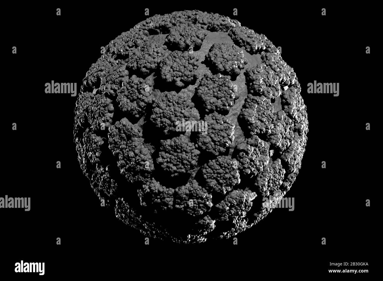 Infectious disease Human papilloma virus cells conceptual 3D ...