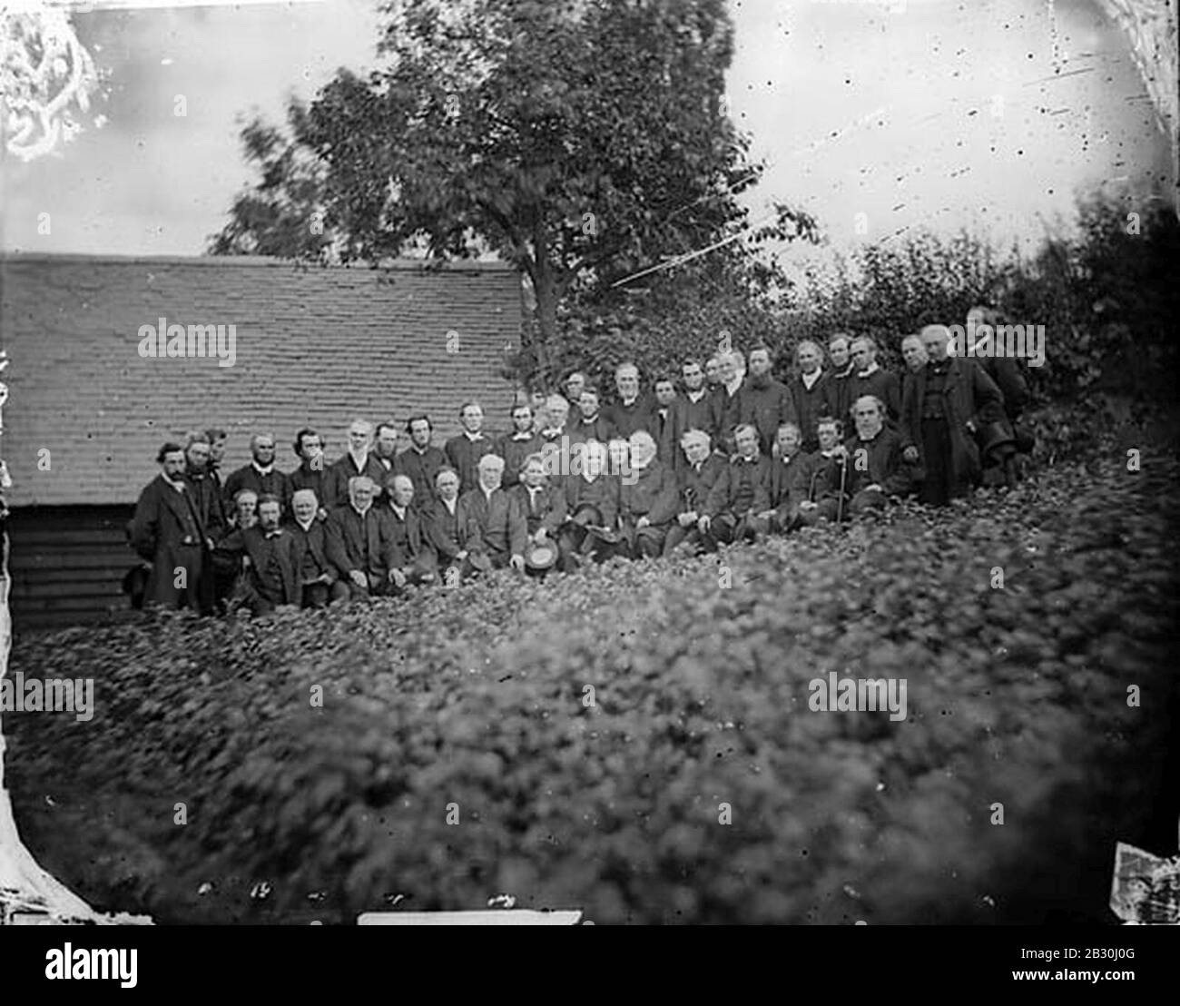 General Assembly Llanidloes 1867 Stock Photo Alamy