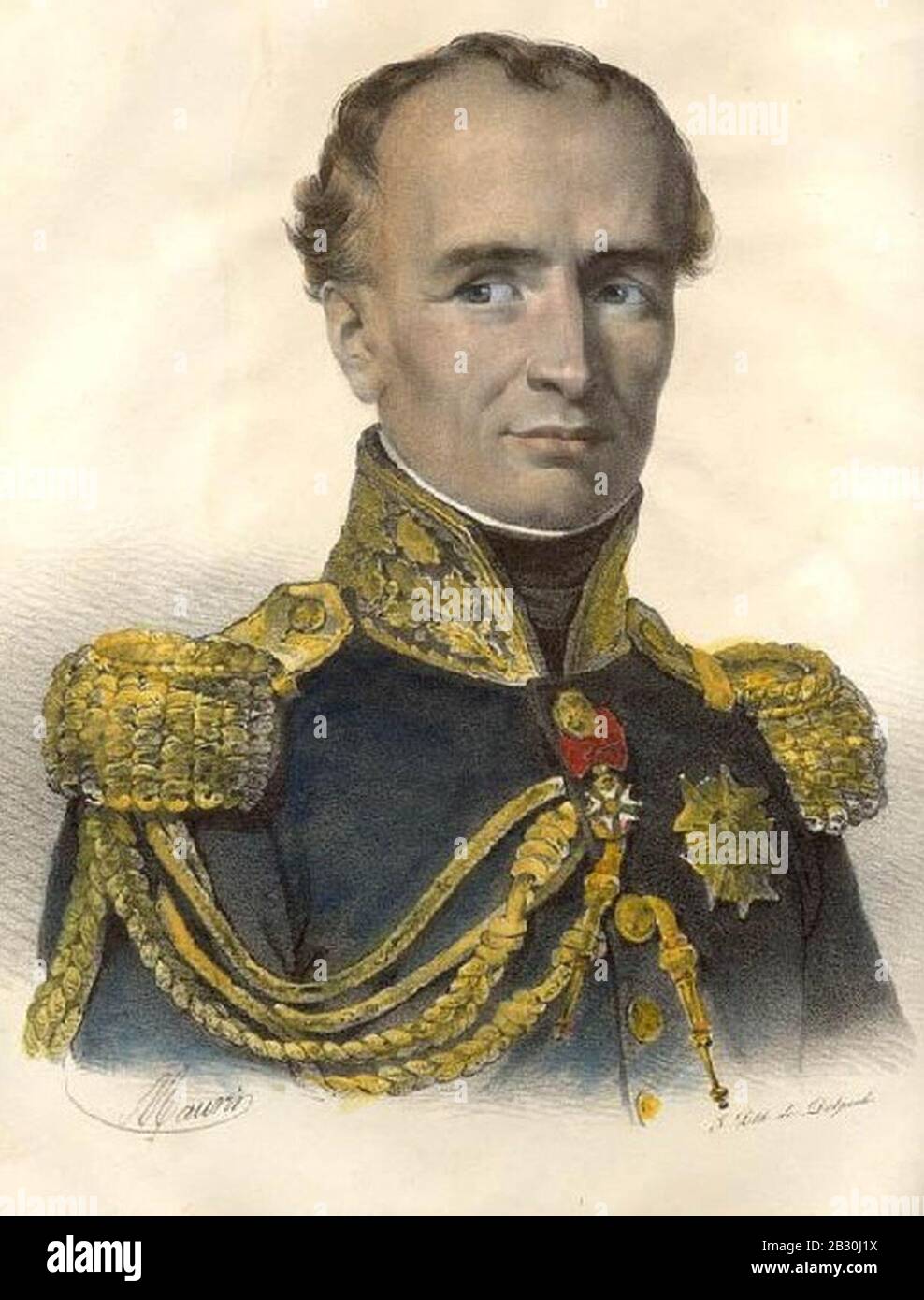 General Antoine Drouot Stock Photo Alamy