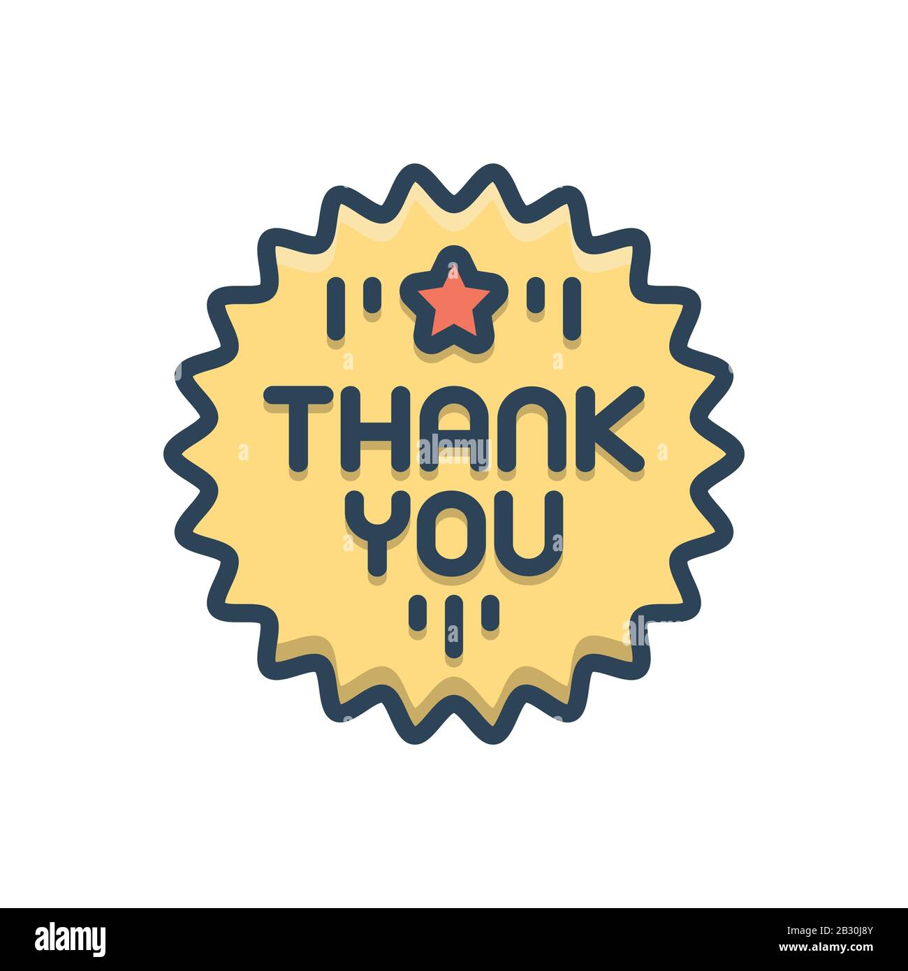Thankyou icon vector vectors hi-res stock photography and images ...