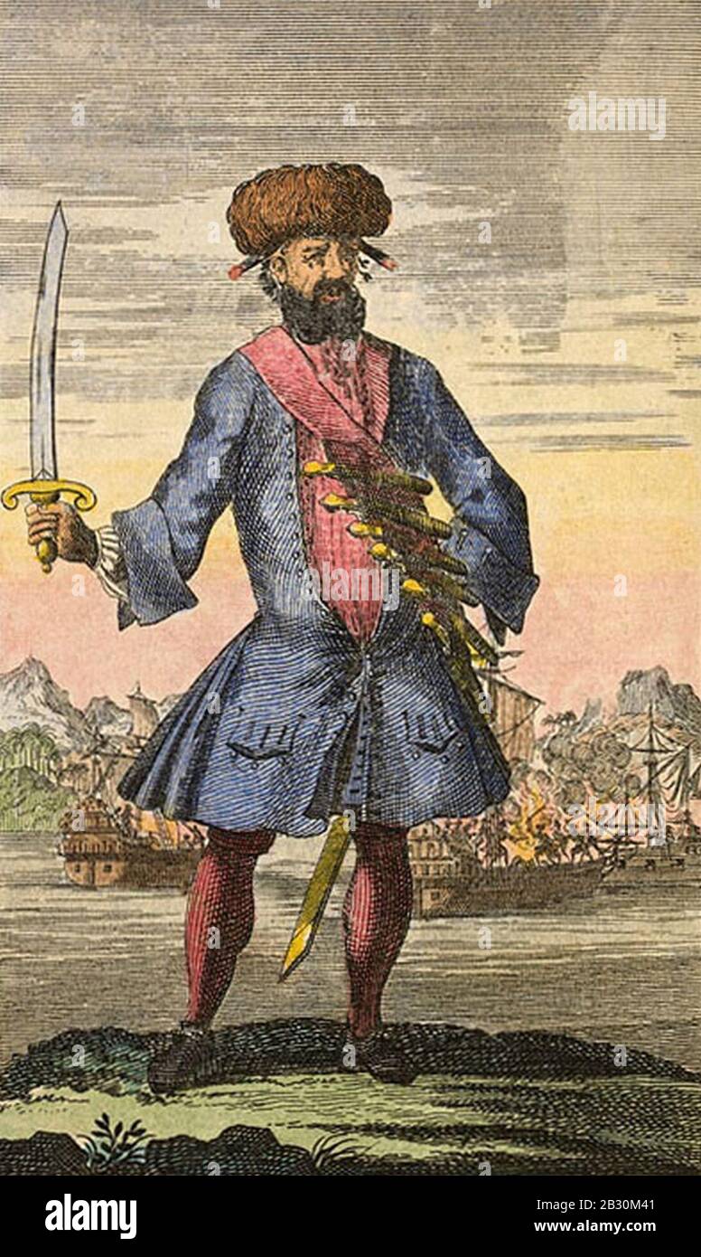 General History Of The Robberies And Murders Of The Most Notorious Pyrates Blackbeard The