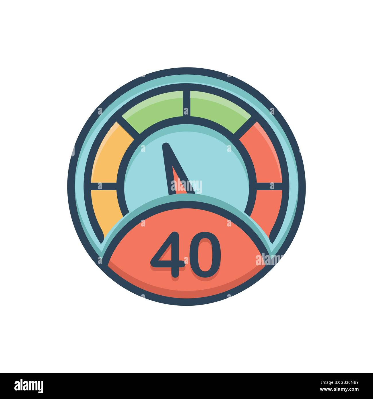 Icon for Meter,numerator Stock Vector Image & Art - Alamy