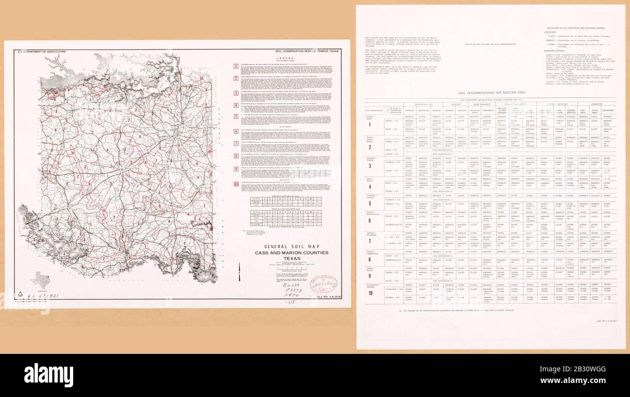 Cass map hi-res stock photography and images - Alamy