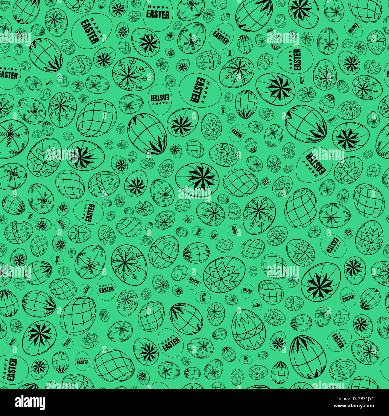 Seamless simple pattern with Easter eggs. Gift wrap and wallpaper ...