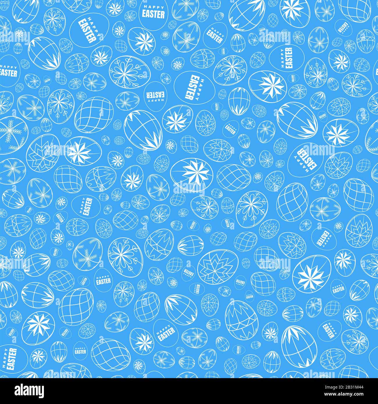 Seamless simple pattern with Easter eggs. Gift wrap and wallpaper ...