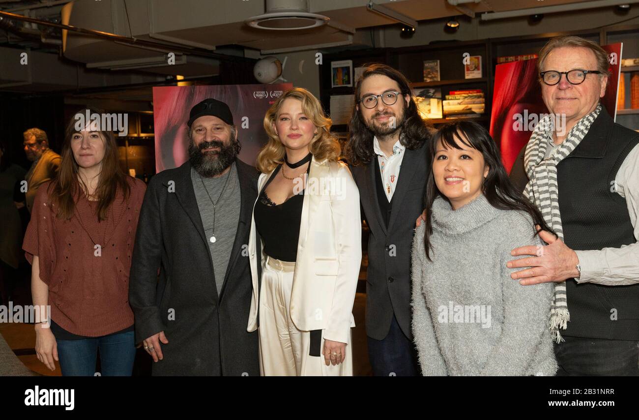 New York, NY - March 3, 2020: Mollye Asher, Laith Nakli, Haley Bennett