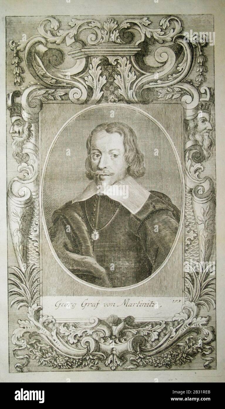 Adam Graf von Martinitz Stock Photo Alamy