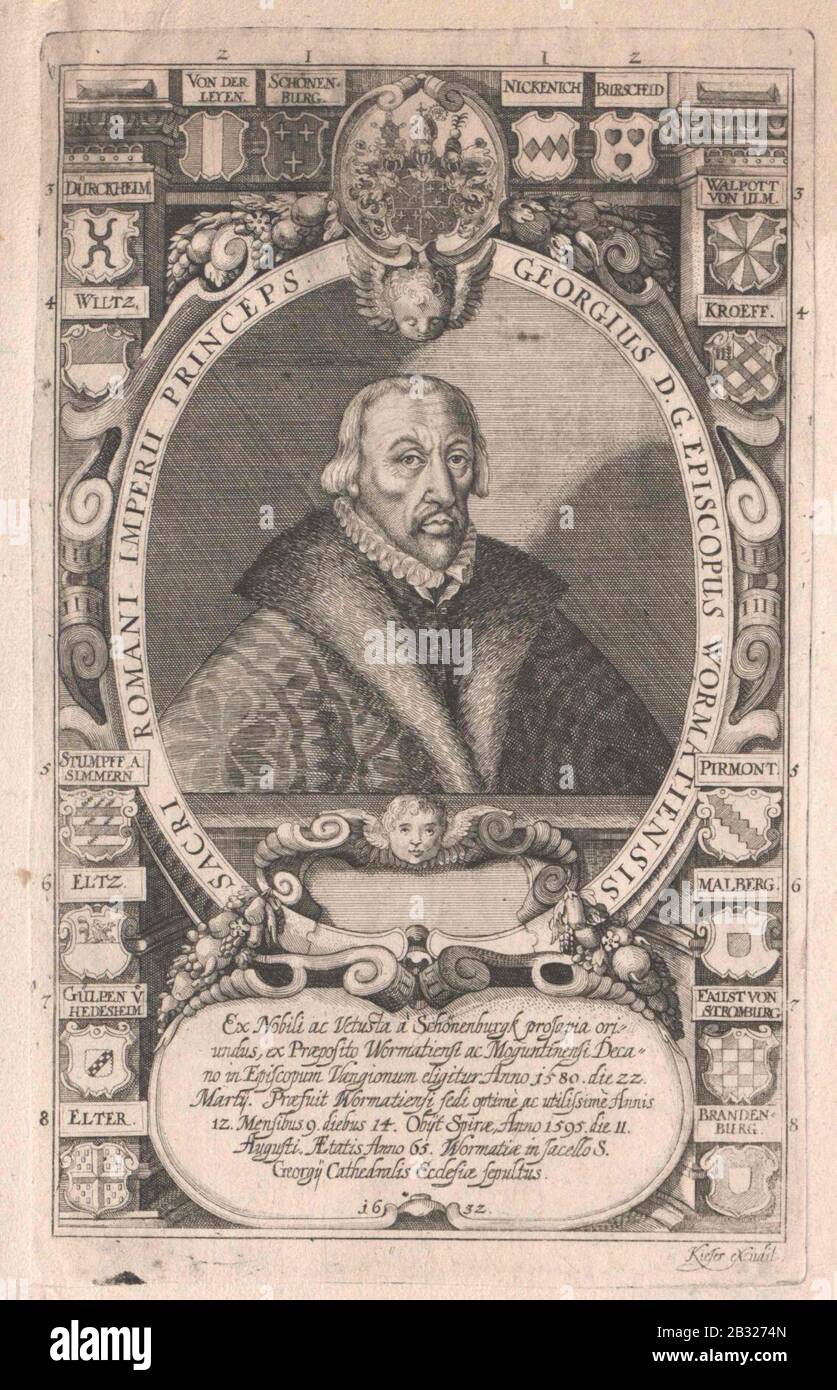 Georg von Schönenberg Stock Photo - Alamy