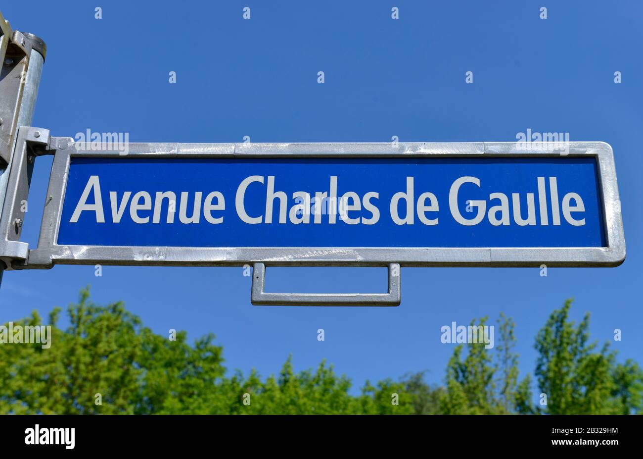 Avenue Charles de Gaulle, Cite Foch, Wittenau, Reinickendorf, Berlin, Deutschland Stock Photo