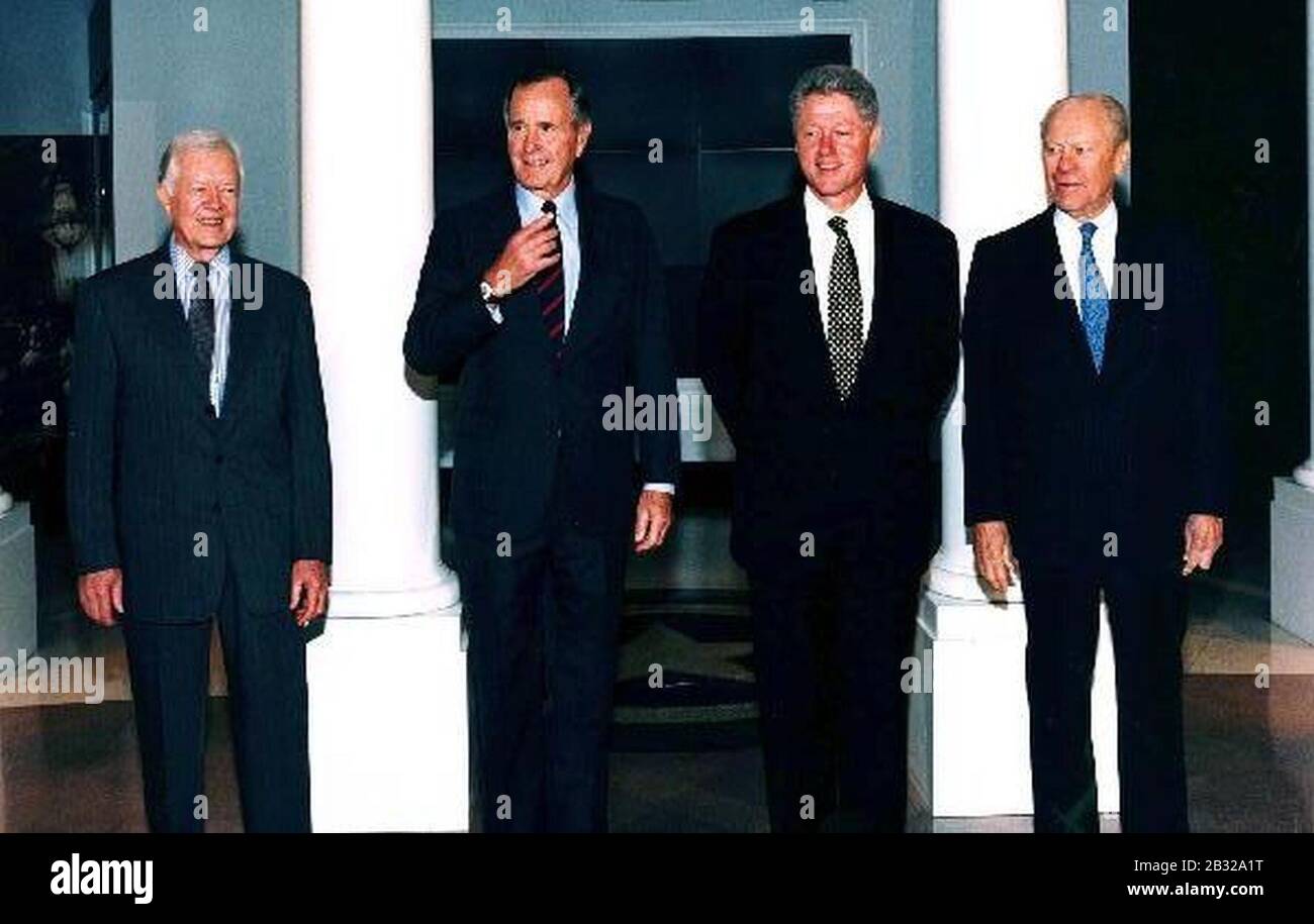 George Bush Presidential Library Dedication Stock Photo - Alamy