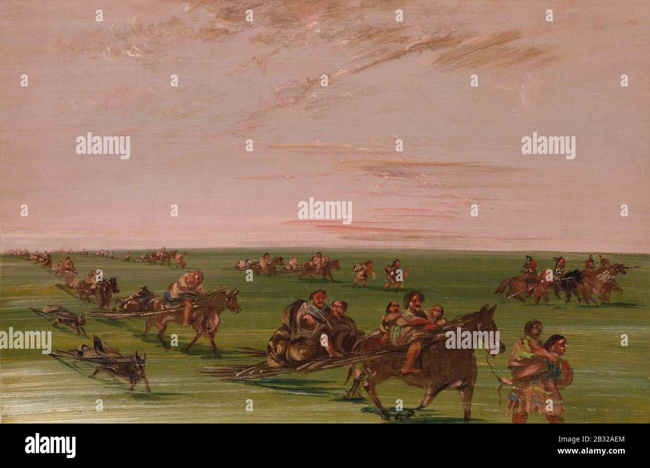 Sioux camp hi-res stock photography and images - Alamy
