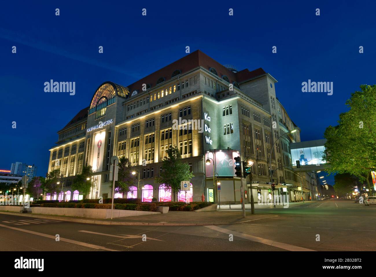 Kadewe, Tauentzienstrasse, Schoeneberg, Berlin, Deutschland / Schöneberg Stock Photo