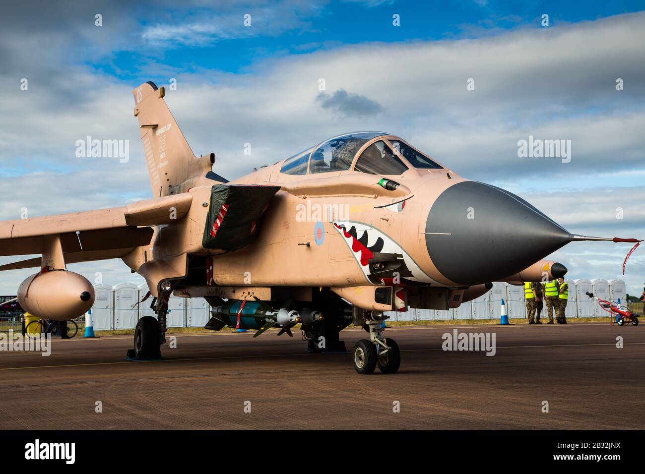 Royal Air Force Tornado GR4 Pinky ZG750 Stock Photo