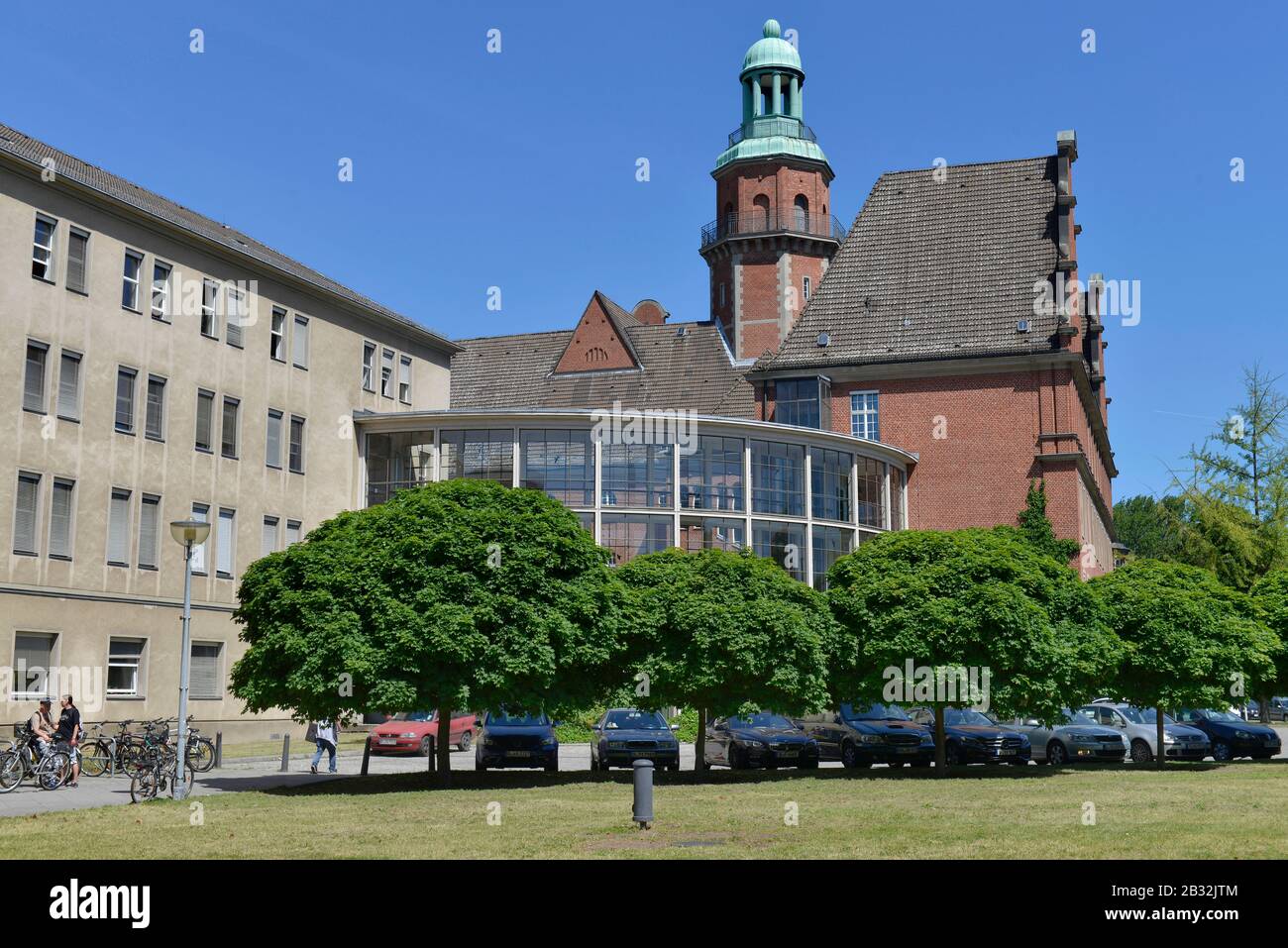 Rathaus, Eichborndamm, Reinickendorf, Berlin, Deutschland Stock Photo