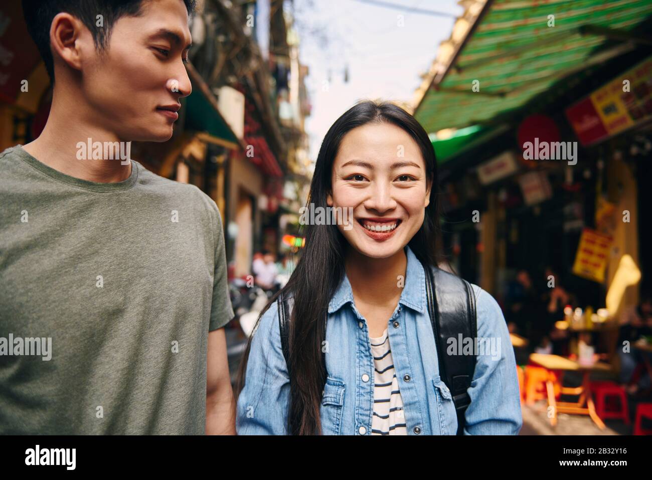 Exploring and discovering the city Stock Photo - Alamy