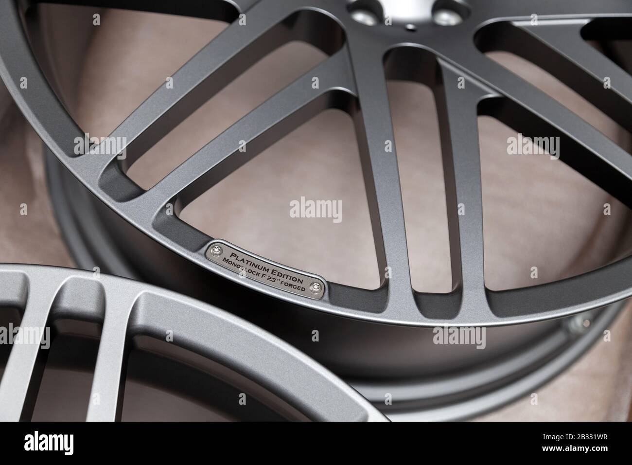 Silver amg wheels hi-res stock photography and images - Alamy