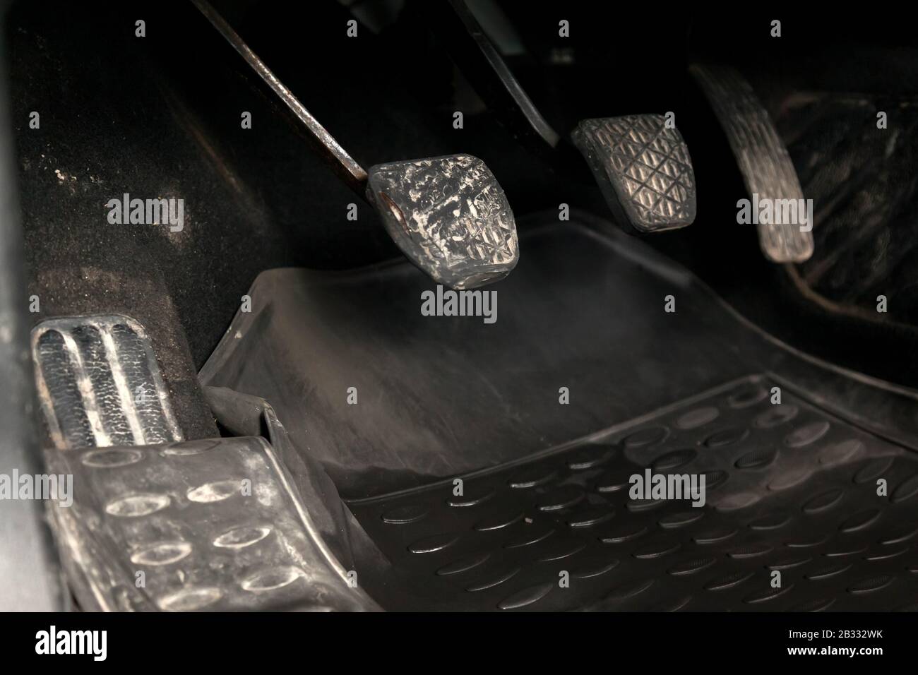 Brake pedal truck interior hires stock photography and images Alamy