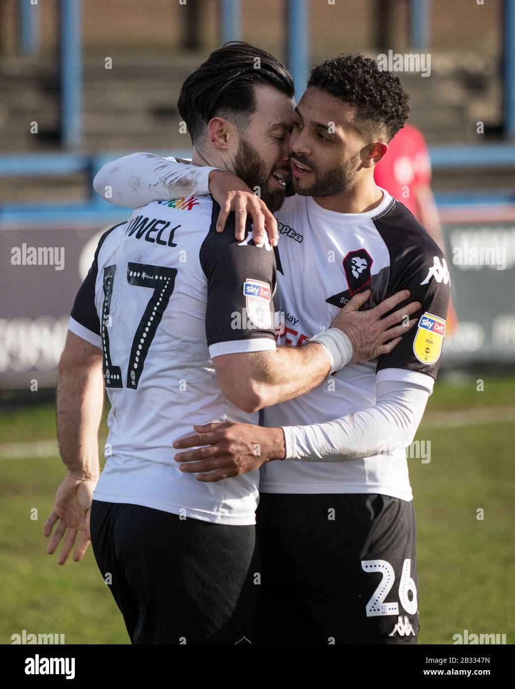 Richie Towell. Salford City FC. Stock Photo