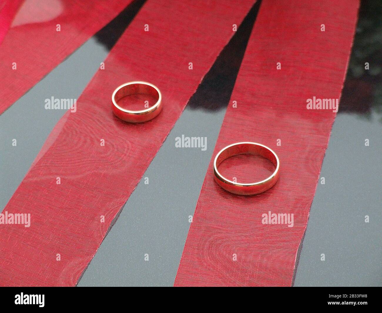 Wedding rings in the Riga registry office Stock Photo Alamy