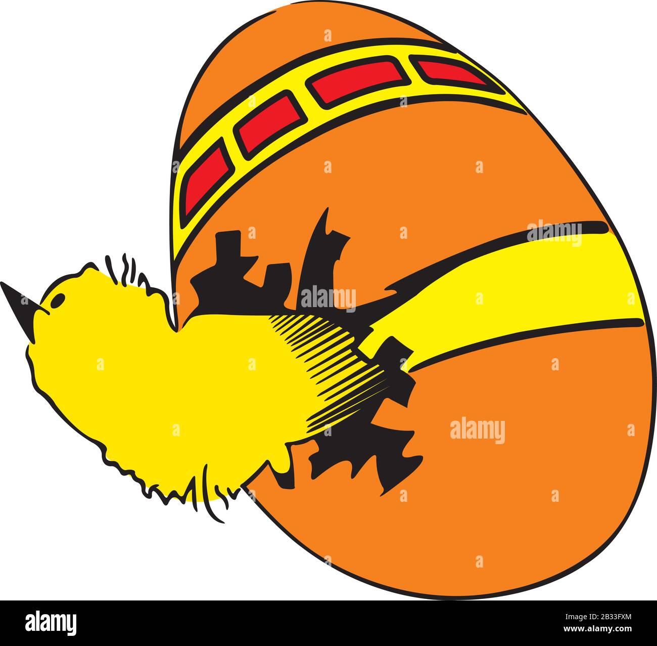 Easter egg Stock Vector