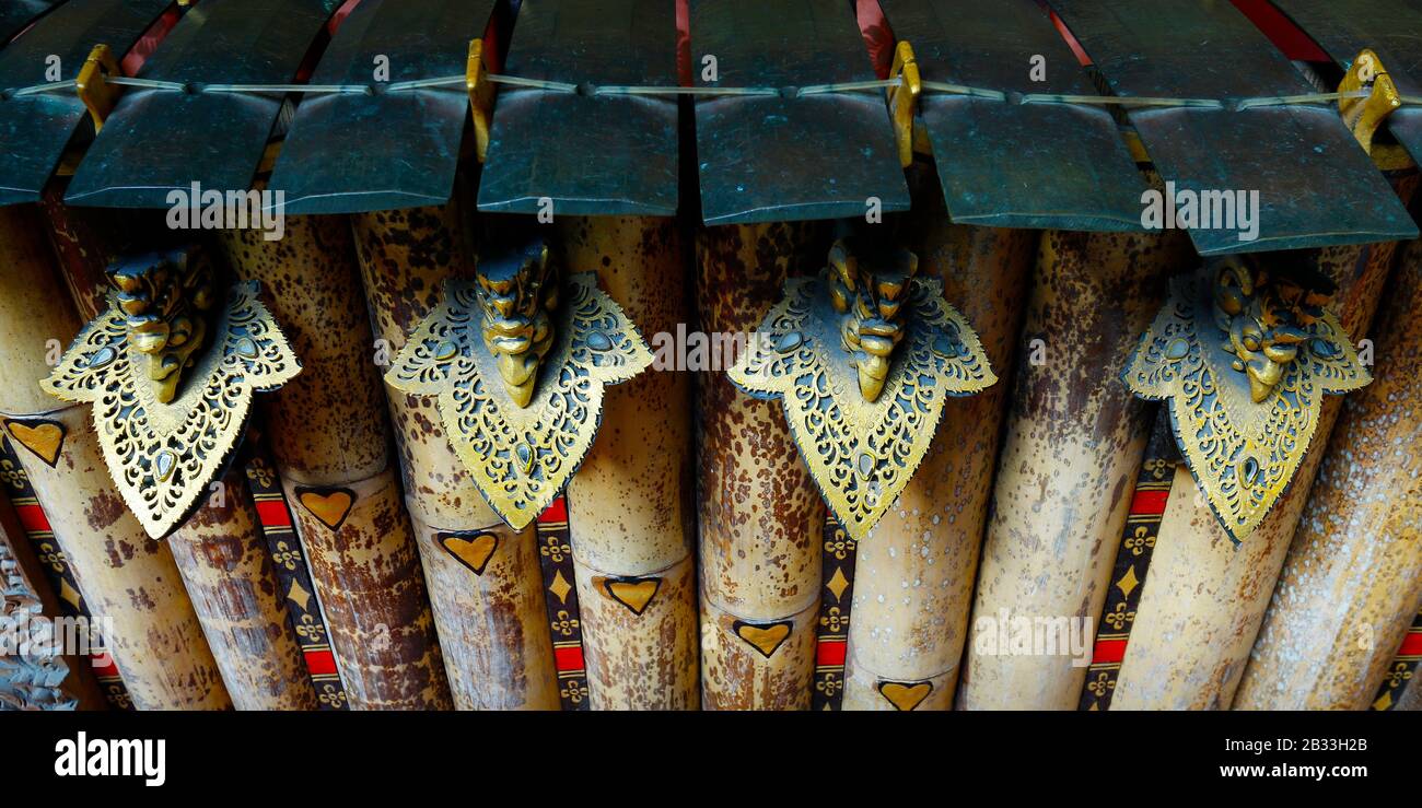 Gamelam,traditional xylophone,percussion music instrument used in