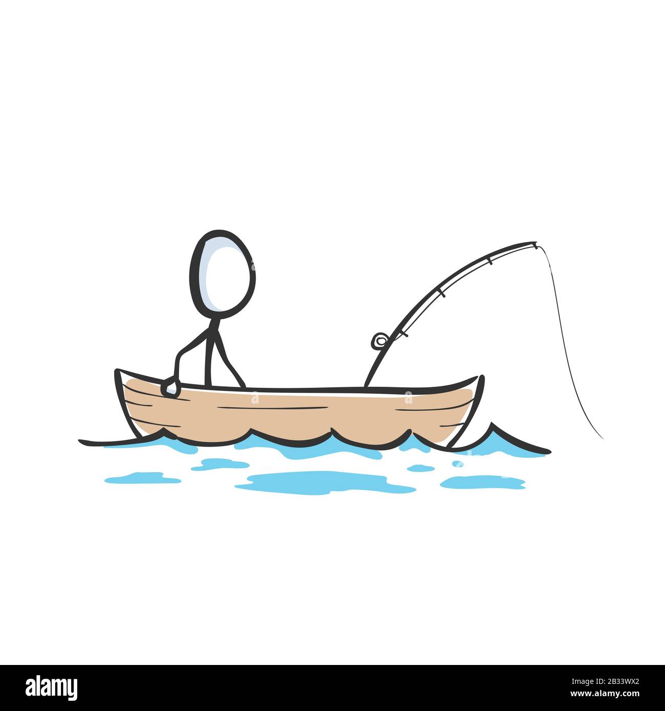 Man In Motor Speed Boat In The Sea. Boat Sports And Leisure. Hand Drawn.  Stickman Cartoon. Doodle Sketch, Vector Graphic Illustration Speed Motor  Boat Royalty Free SVG, Cliparts, Vectors, and Stock Illustration.