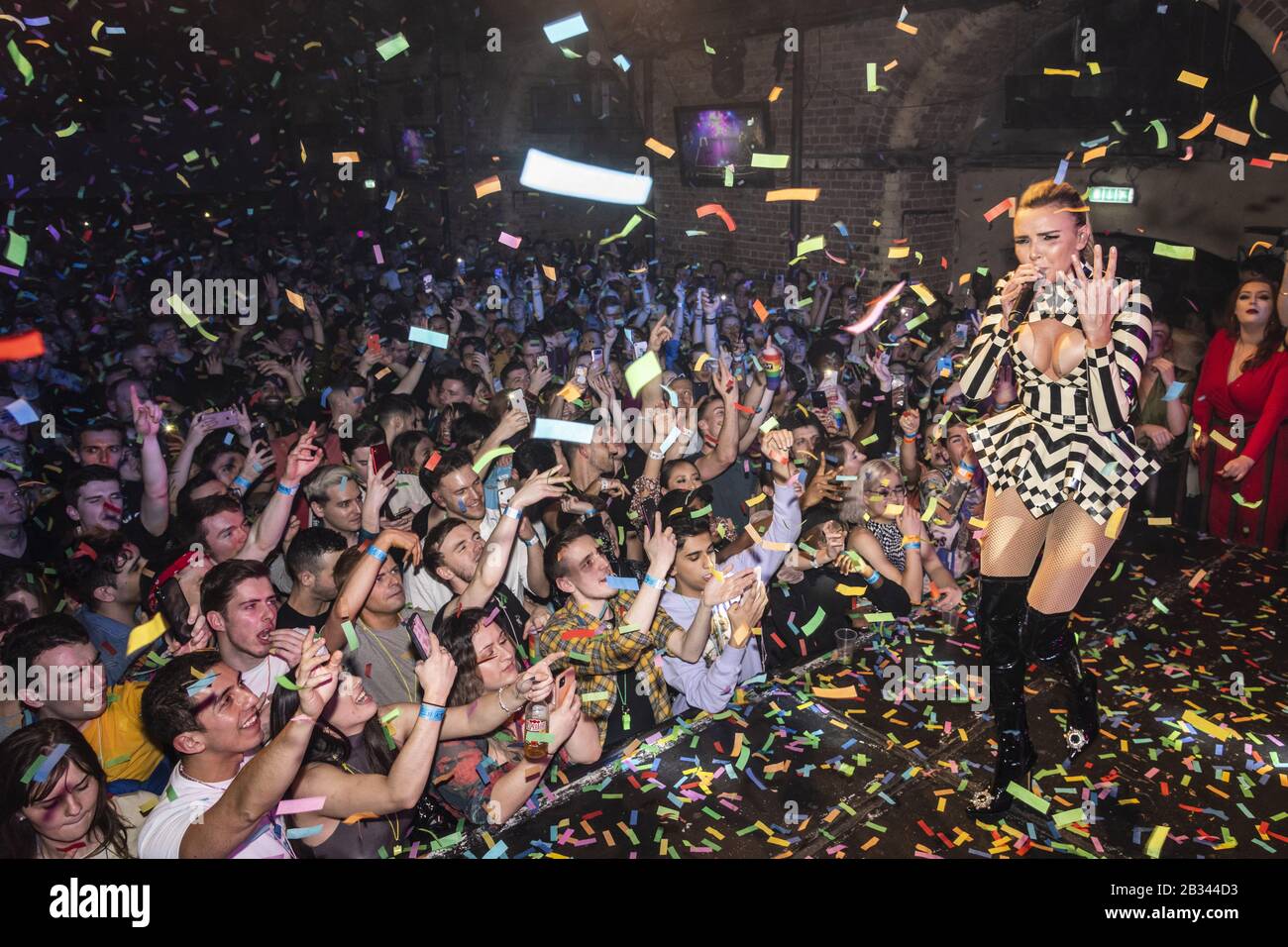 Ex Girls Aloud singer Nadine Coyle launched her new single 'All That I