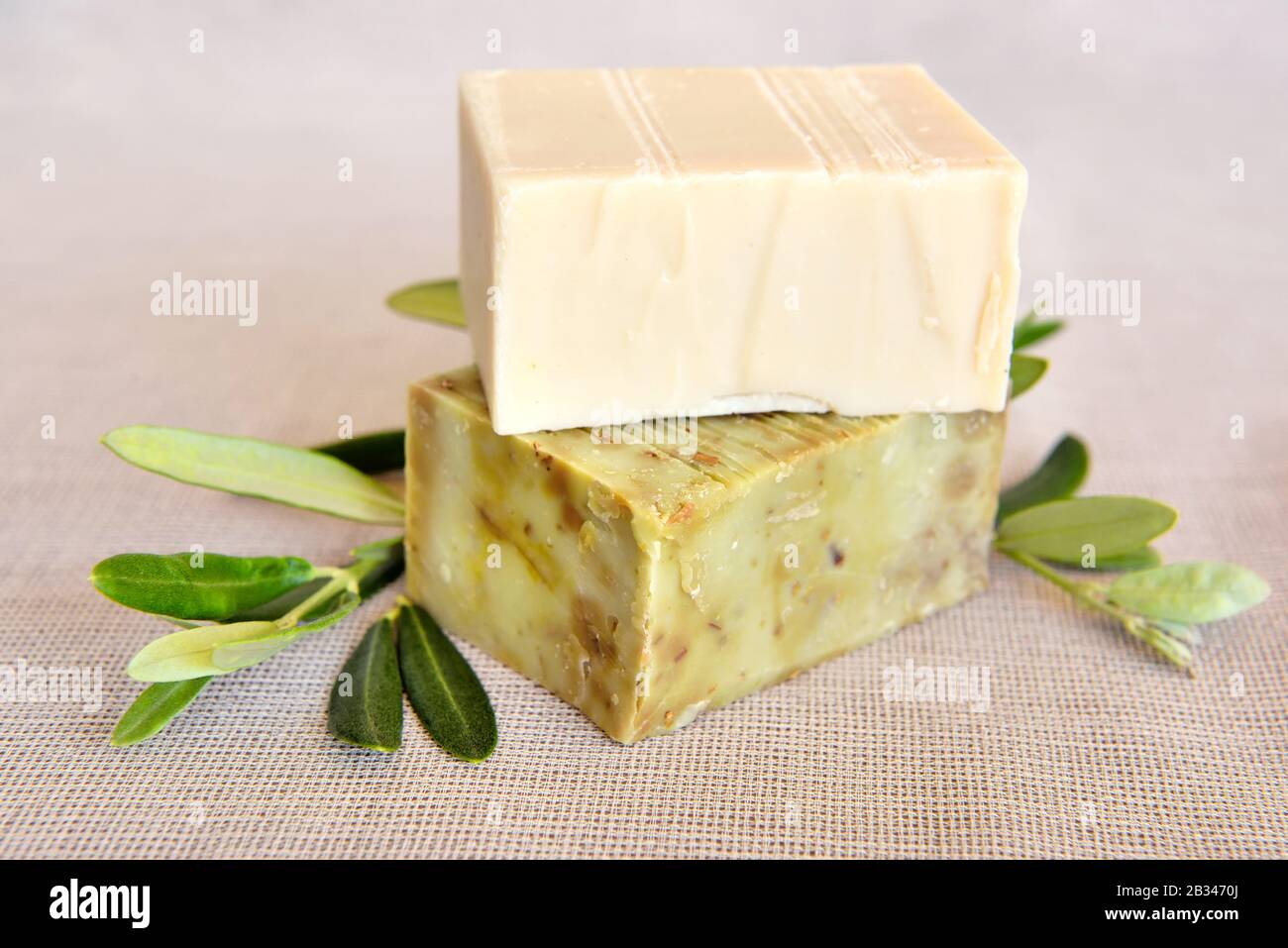 Olive bars of soap hi-res stock photography and images - Alamy