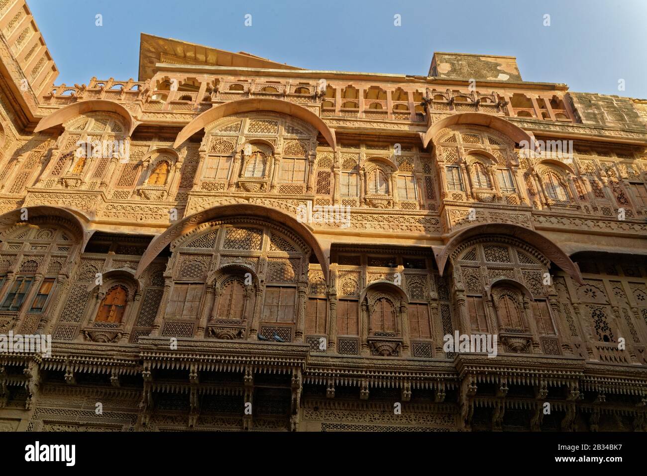 Jodhpur, Rajasthan, india. 18th Jan, 2014. Mehrangarh Fort Museum, is