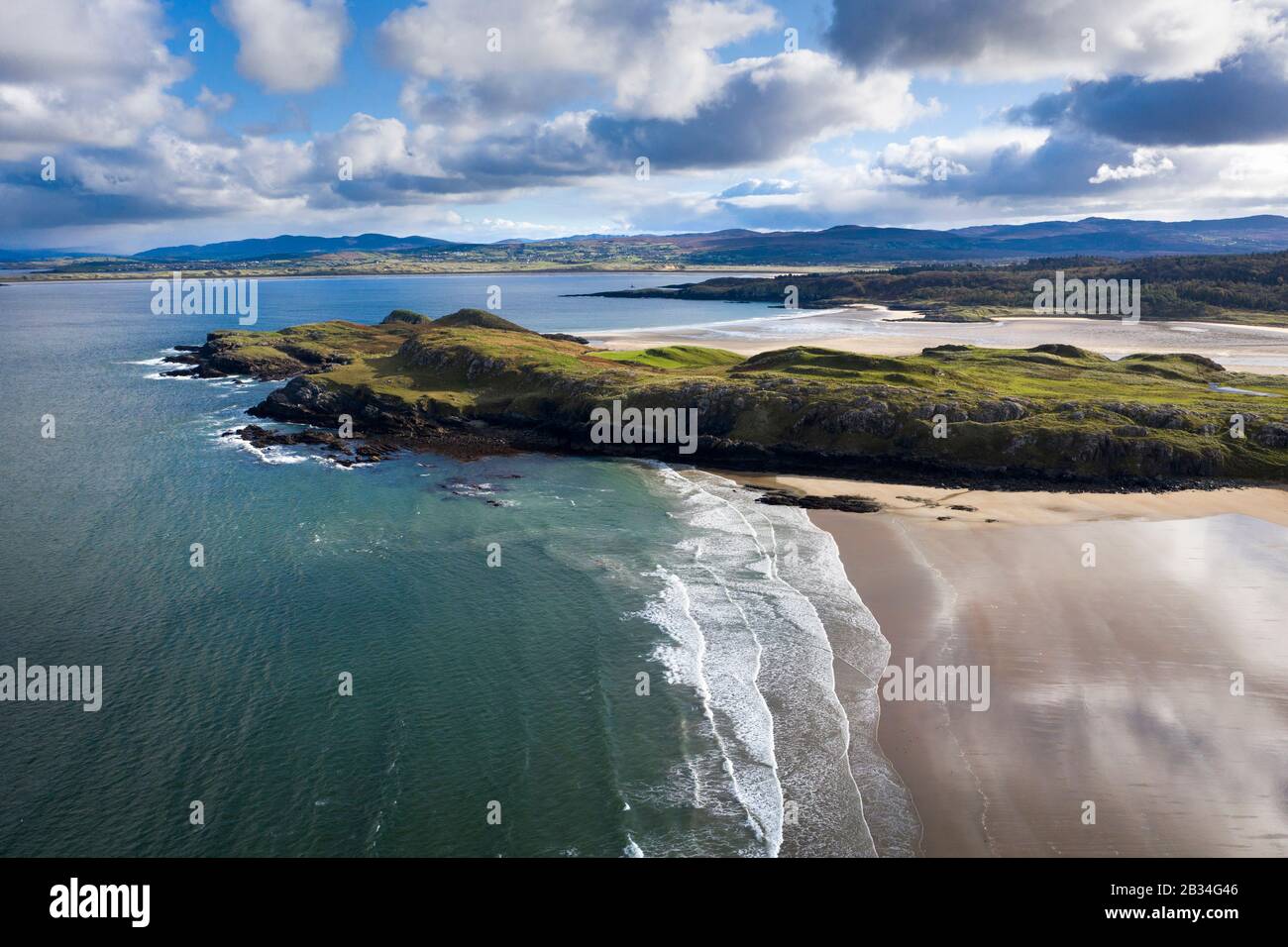 Marble Hill Beach, Donegal Stock Photo Alamy