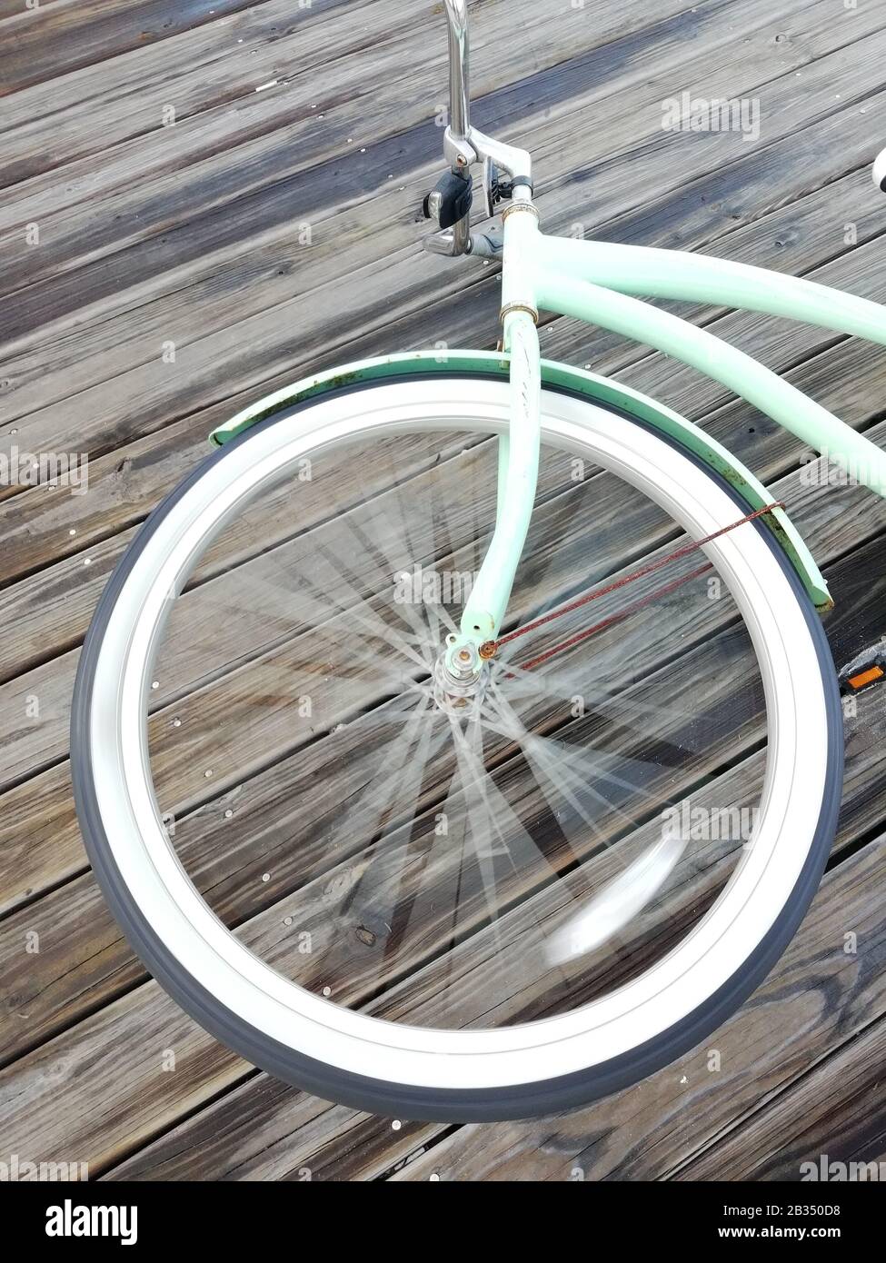 spinning bike wheel Stock Photo - Alamy