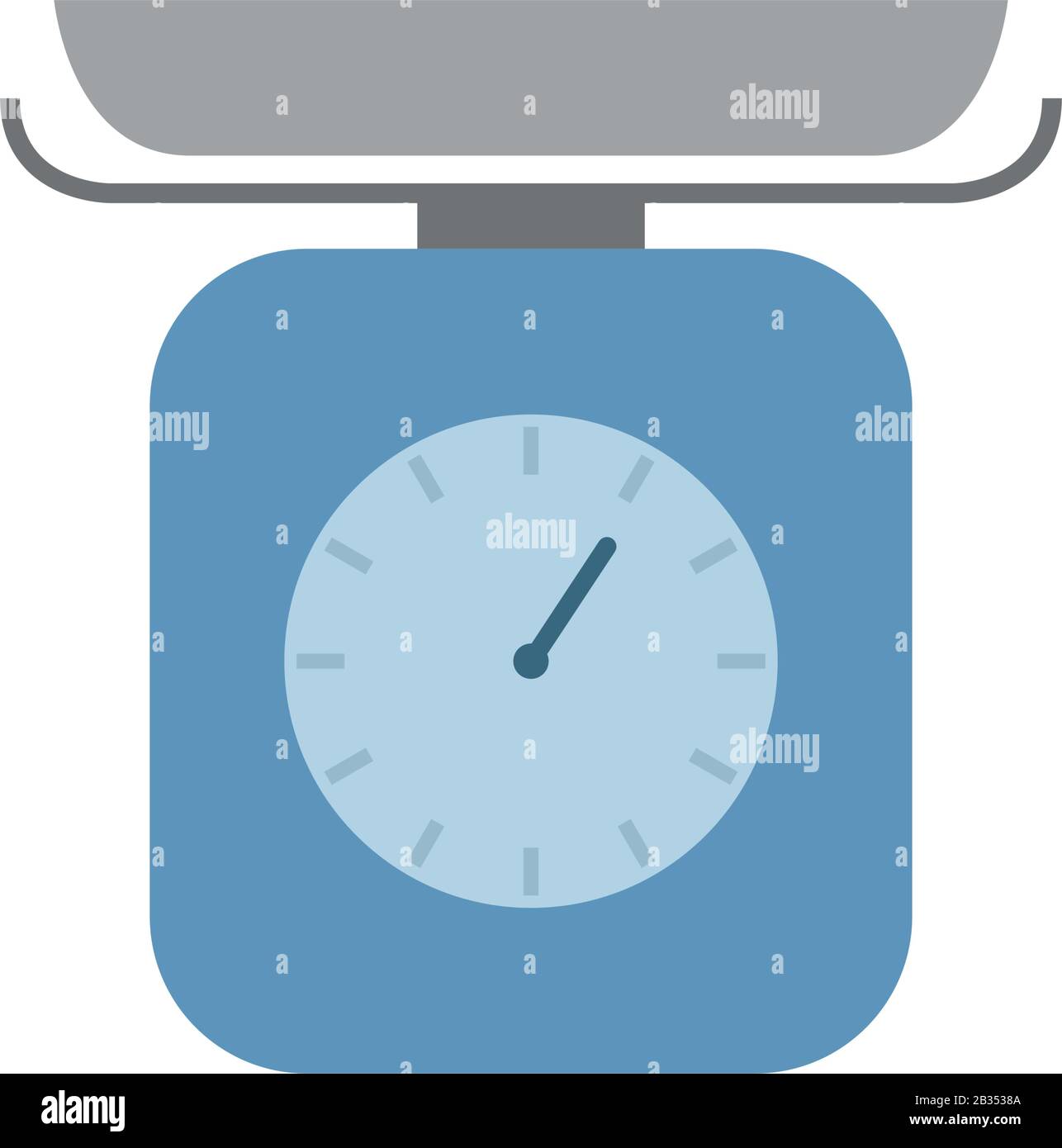 kitchen scale icon in vector on white background Stock Vector Image ...