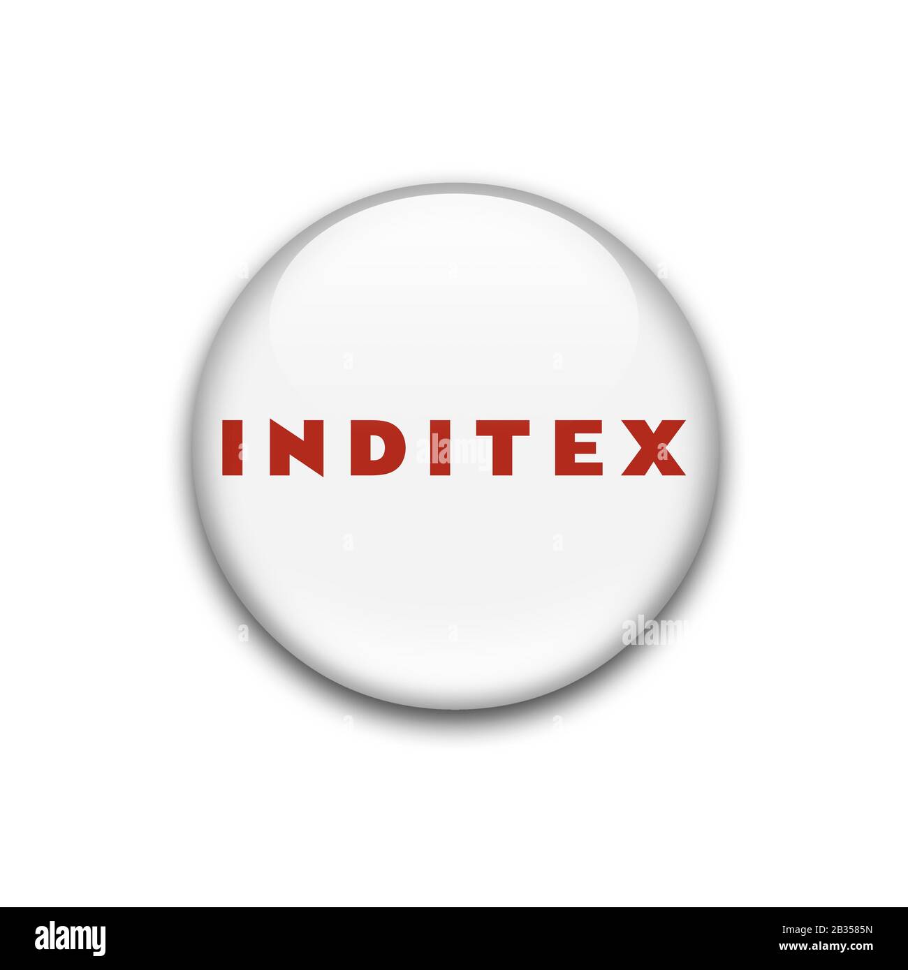 Inditex logo Stock Photo