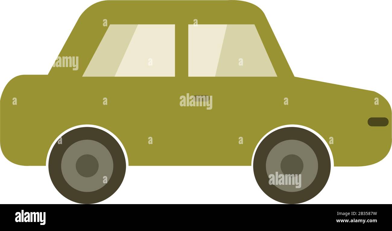 car icon illustrated in vector on white background Stock Vector Image ...