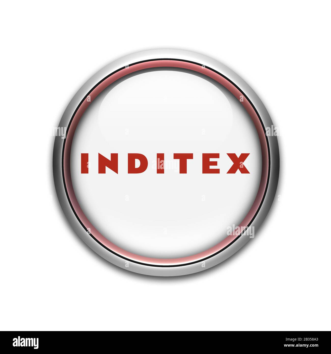 Inditex logo Stock Photo