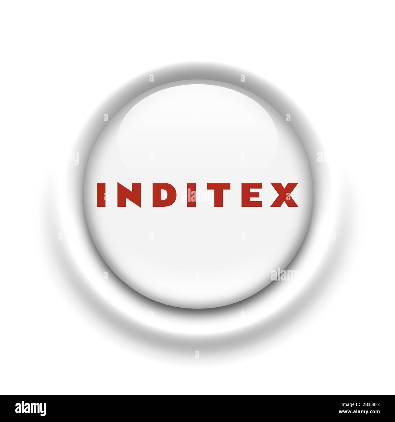 Inditex logo Stock Photo