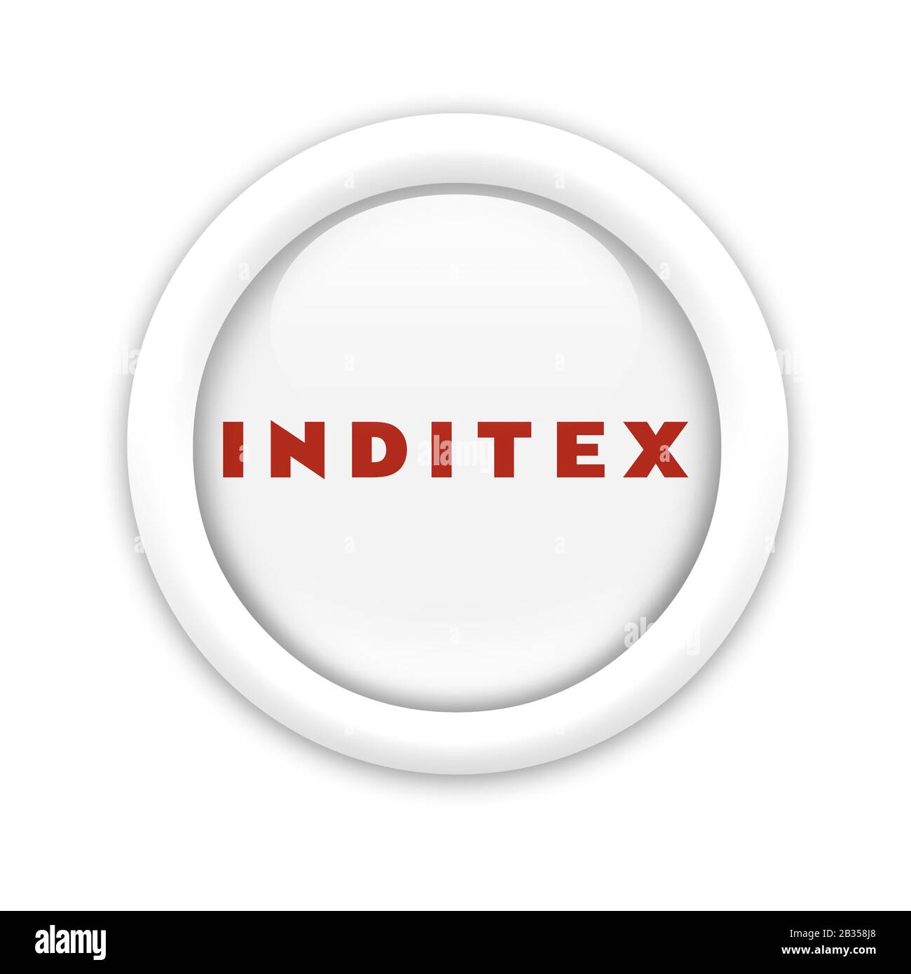 Inditex logo Stock Photo