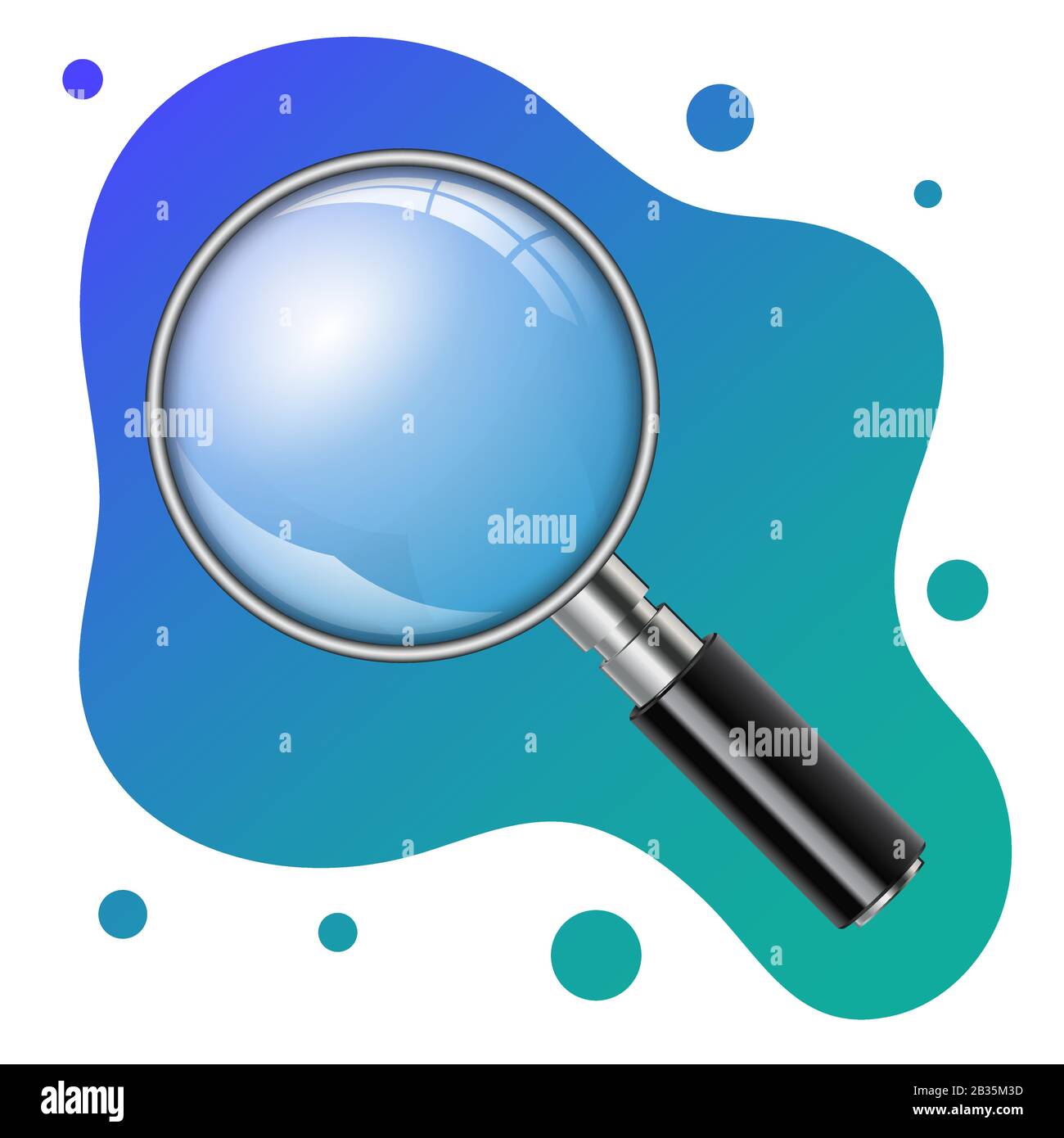 Magnifying Glass Loupe Stock Vector Image & Art Alamy