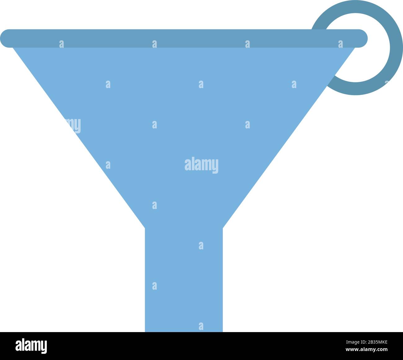 funnel icon illustrated in vector on white background Stock Vector ...