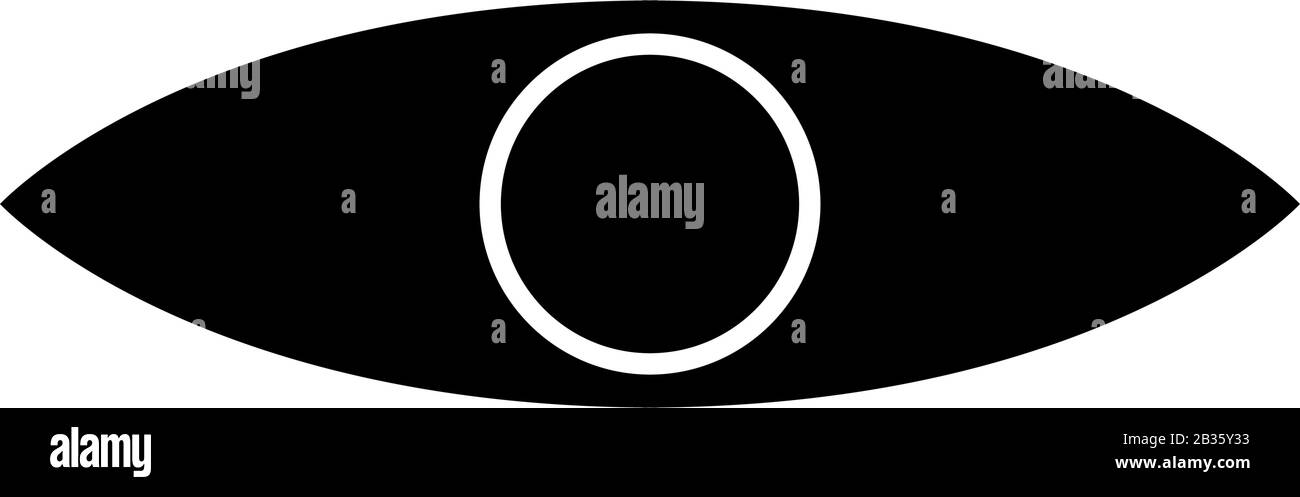 eye icon illustrated in vector on white background Stock Vector Image ...