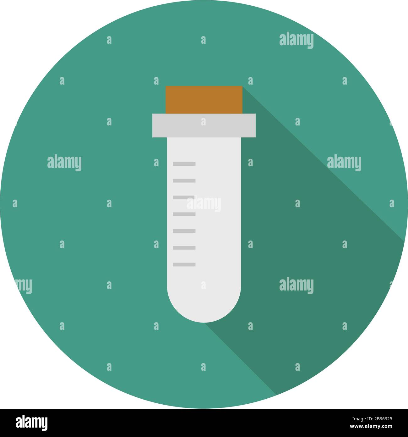 pipette icon illustrated in vector on white background Stock Vector