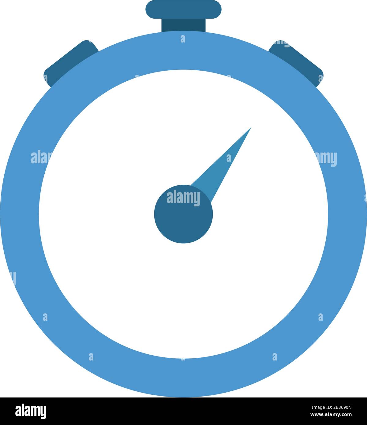 stopwatch icon illustrated in vector on white background Stock Vector ...