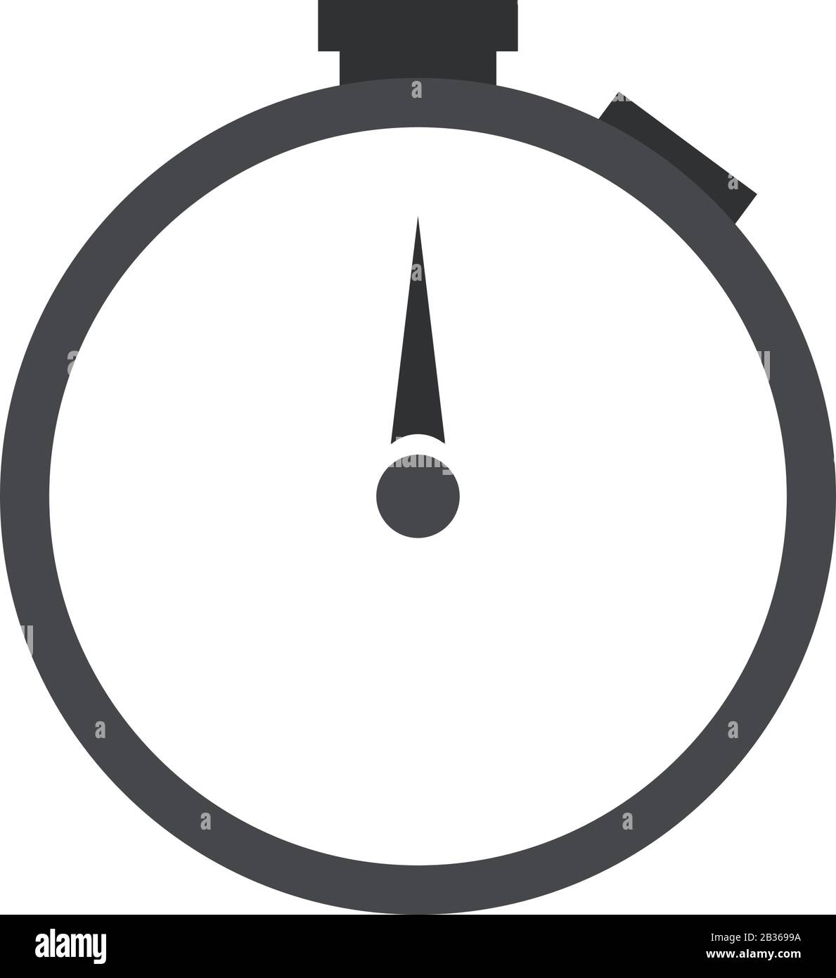 stopwatch icon illustrated in vector on white background Stock Vector ...