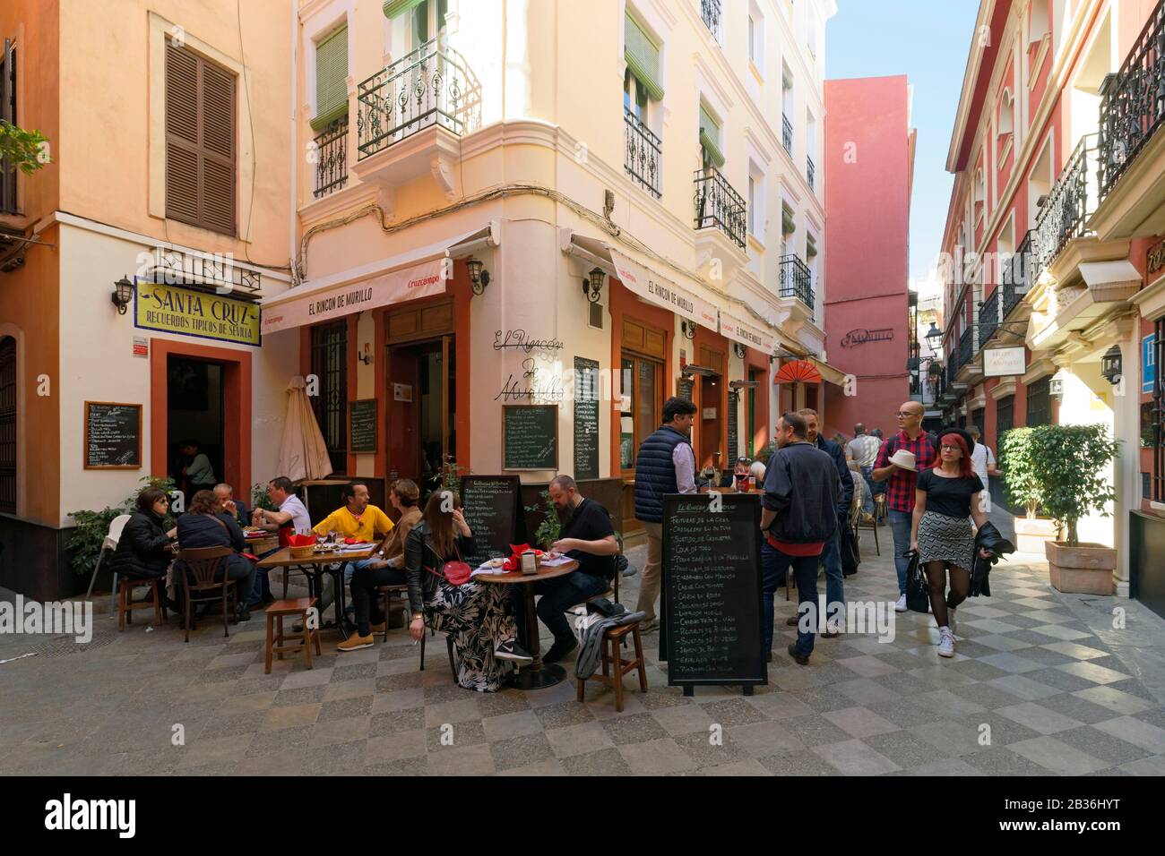 Woman Seville Spain Facade Bar Street Hi res Stock Photography And Woman Seville Spain Facade Bar Street Hi res Stock Photography And