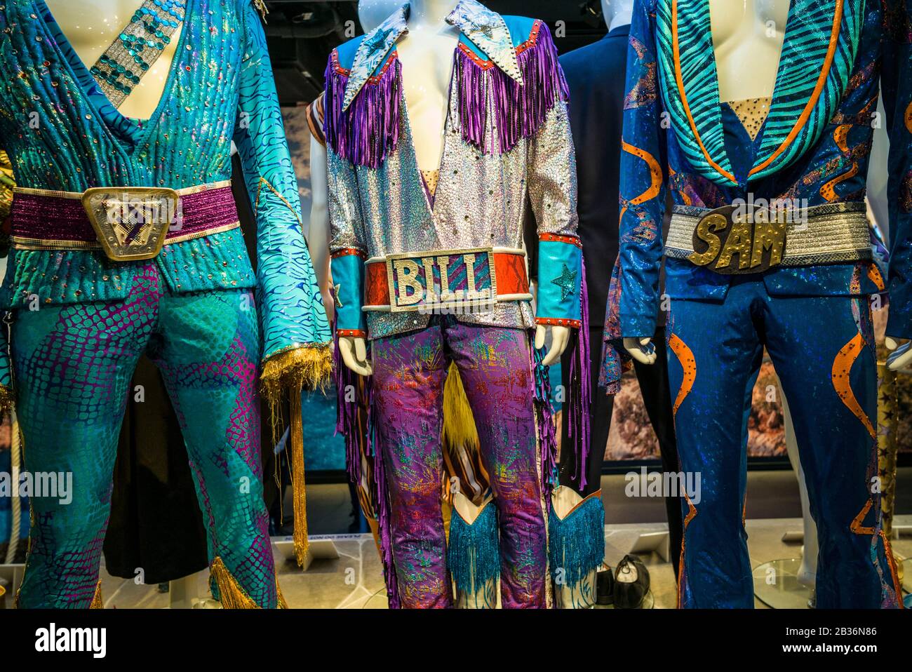 Sweden, Stockholm, Djurgarden, ABBA Museum, museum to the Swedish pop group  Abba, costumes Stock Photo - Alamy