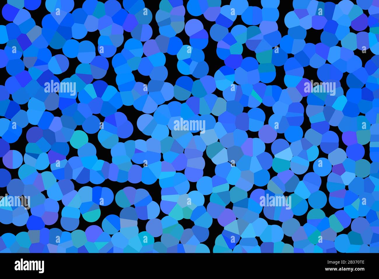 blue Molecular structure atom chemistry abstract tile Stock Photo