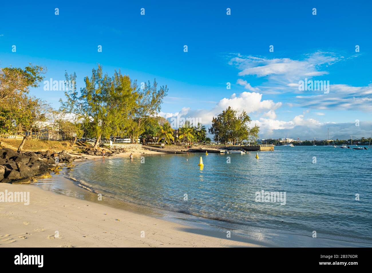 Mauritius, Rivière du Rempart district, Grand Baie, La Cuvette beach