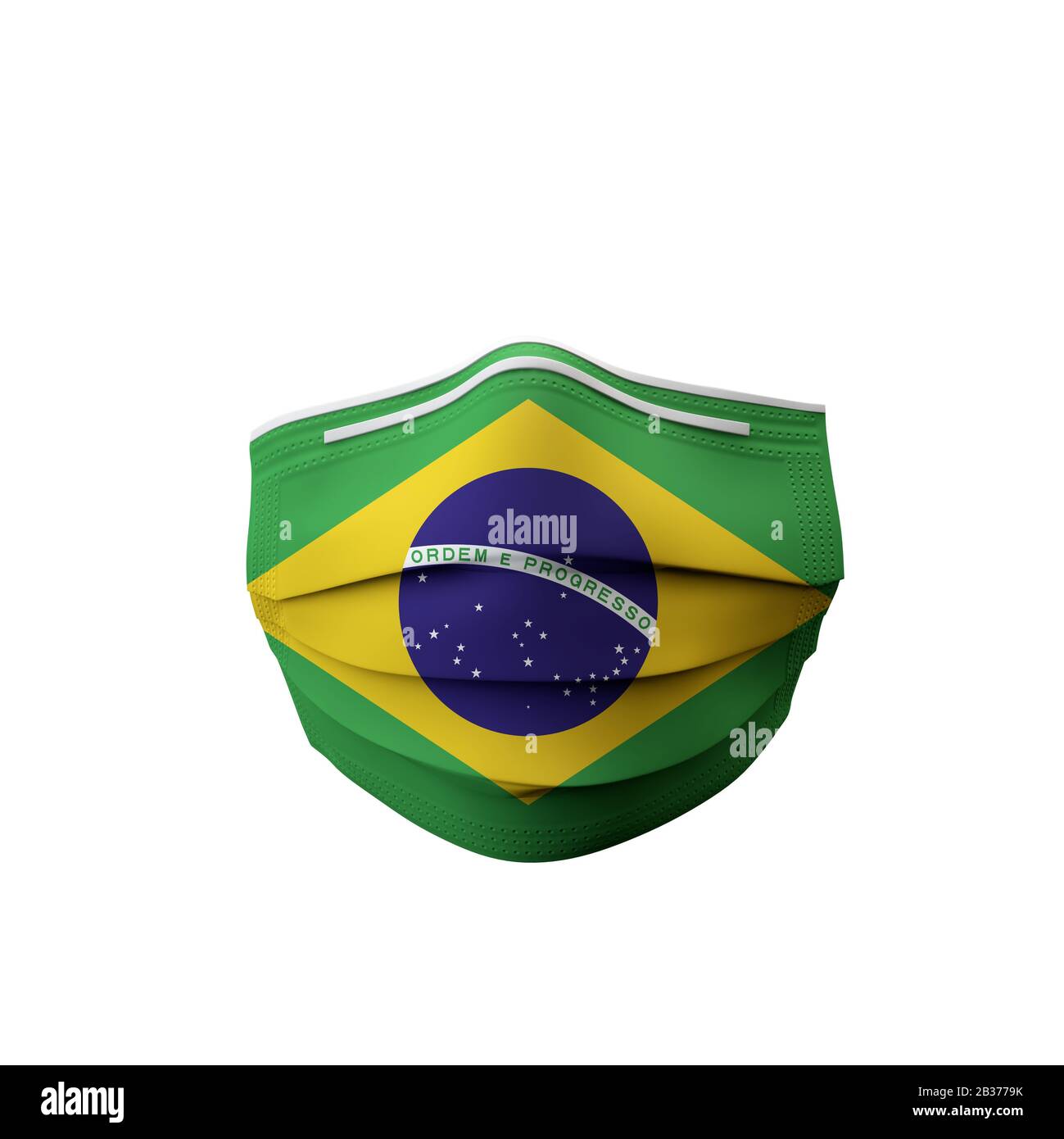 Brazil Flag Face Mask Brazil Flag Face Mask